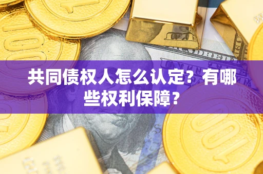 武汉共同债权人怎么认定？有哪些权利保障？