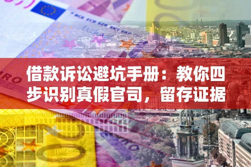 武汉借款诉讼避坑手册：教你四步识别真假官司，留存证据不踩雷
